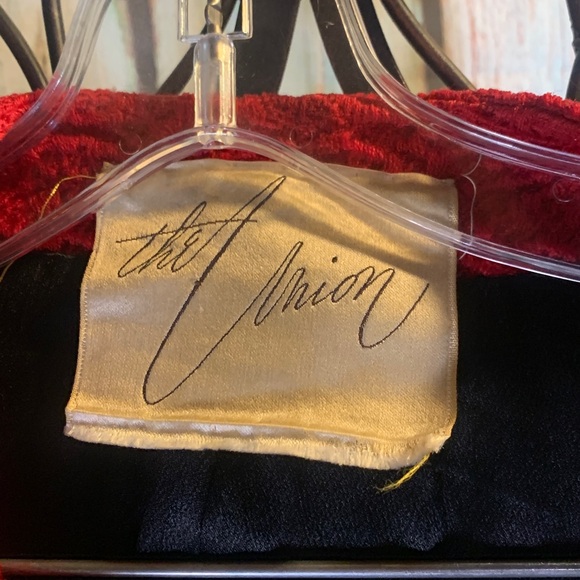 Vintage Lari Red Coat with Fur Trim Size M/L - Picture 2 of 11